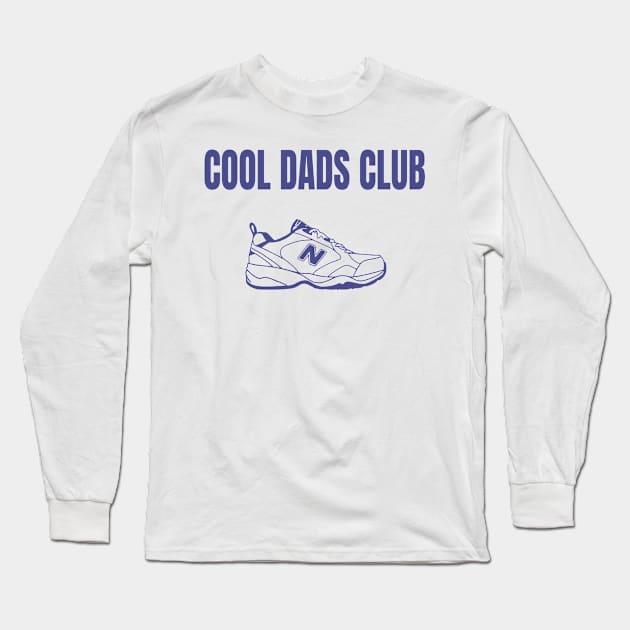 New Balance Parody Cool Dads Club Long Sleeve T-Shirt by RuthlessMasculinity